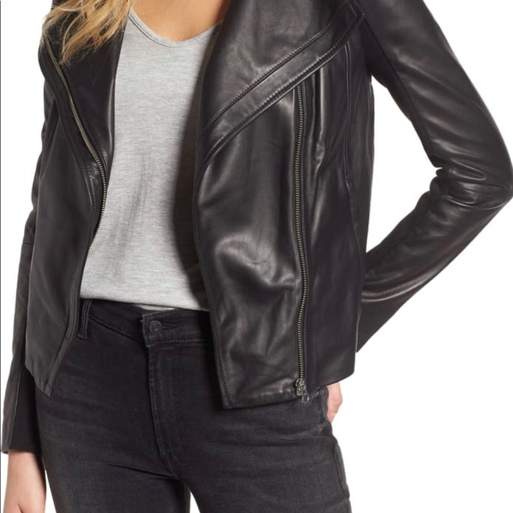 Chelsea28 Leather Moto Jacket ($299 at Nordstrom!)